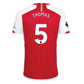 Herren Fußballbekleidung Arsenal Thomas Partey #5 Heimtrikot 2023-24 Kurzarm